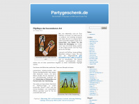 partygeschenk.de Webseite Vorschau