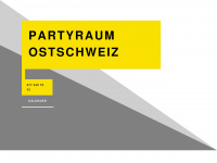 partyraum-ostschweiz.ch Webseite Vorschau