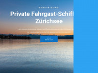 partyschiff.ch Webseite Vorschau