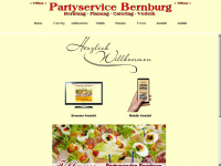 partyservice-bernburg.de Webseite Vorschau