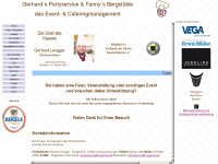 partyservice-gerhard.de Webseite Vorschau