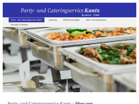 partyservice-kantz.de Webseite Vorschau