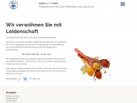 partyservice-kuhn.ch Webseite Vorschau