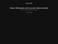 pascal-hp.de Webseite Vorschau