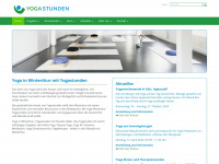 yogastunden.ch Webseite Vorschau