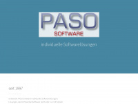 paso-software.de Webseite Vorschau