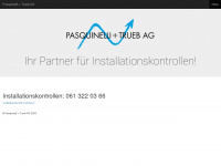 pasquinelli-truebag.ch Webseite Vorschau