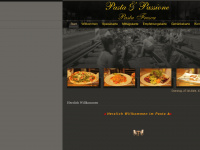 pasta-passione.de Webseite Vorschau