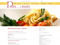 pastaebasta.at Webseite Vorschau