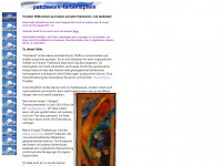 patchwork-farbenspiele.de Webseite Vorschau