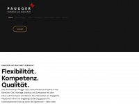 paugger.at Webseite Vorschau