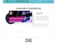 paulfriedrich.de Webseite Vorschau