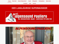 pauliero.ch Webseite Vorschau