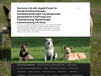 hundeschule-harmony-life.de Webseite Vorschau
