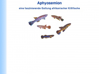 aphyosemion.de Webseite Vorschau
