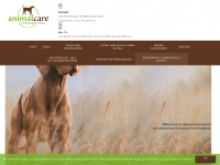 animal-care.ch Webseite Vorschau