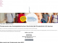 foerderverein-spz.de Webseite Vorschau