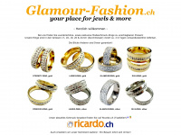 glamour-fashion.ch Webseite Vorschau