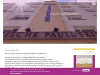 pauluskirche.at Webseite Vorschau