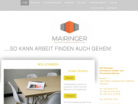 pav-mairinger.de Webseite Vorschau