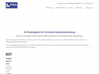 pba-haustechnik.de Webseite Vorschau