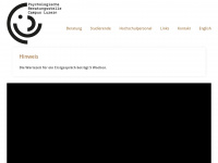 pblu.ch Webseite Vorschau