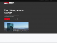 pbtech.ch Webseite Vorschau