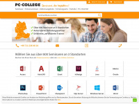 pc-college.ch Webseite Vorschau