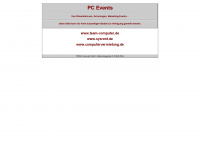 pc-event.de Webseite Vorschau