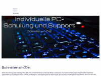 pc-schulung.ch Webseite Vorschau