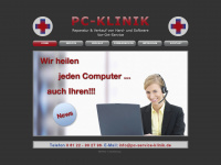 pc-service-klinik.de Webseite Vorschau