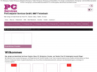 pc-services.ch Webseite Vorschau