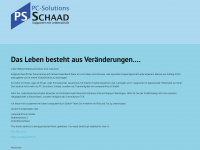 pc-solutions-schaad.ch Webseite Vorschau