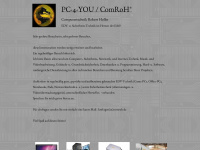 pc4you-computer.de Webseite Vorschau