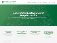pcb-factory.de Webseite Vorschau