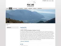 pdc-uri.ch Webseite Vorschau