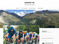 pedalieri.de Webseite Vorschau