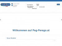 peg-perego.at Webseite Vorschau