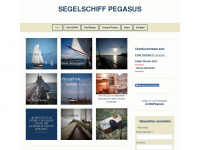 pegasuscharter.de Webseite Vorschau