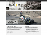 pegrila.ch Webseite Vorschau