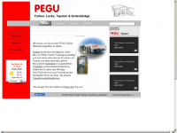 pegu-farben.de Webseite Vorschau