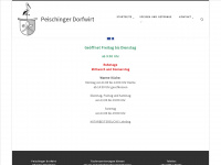 peischinger-dorfwirt.at Webseite Vorschau