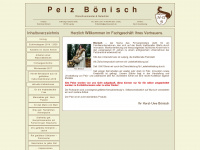 pelz-boenisch.de Webseite Vorschau
