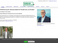pendlerinitiative.at Webseite Vorschau