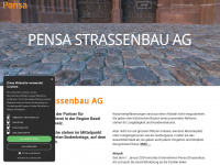 pensa-ag.ch Webseite Vorschau