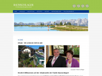 pension-baumschlager.at Webseite Vorschau