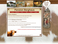pension-berghaus.at Webseite Vorschau