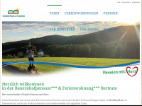 pension-bertram.de Webseite Vorschau