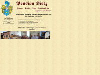 pension-dietz.de Webseite Vorschau
