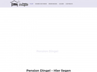 pension-dingel.de Webseite Vorschau